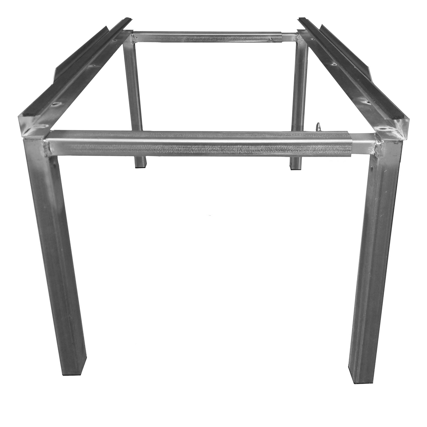 The Metal Shop Knocked Down Air Handler Stand Assembled