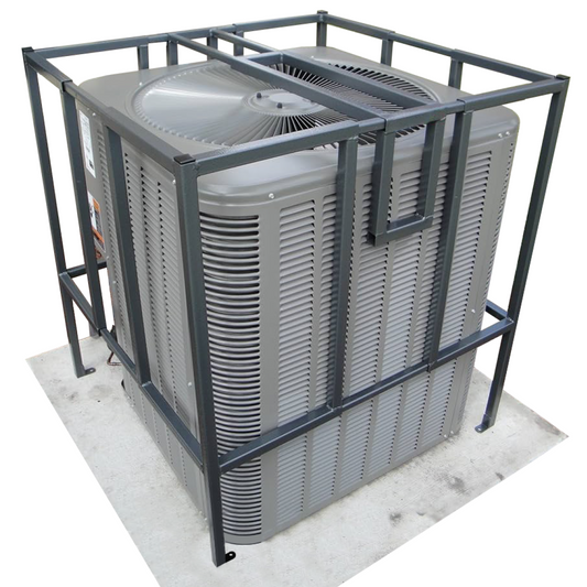 Adjustable Condenser Security Cage